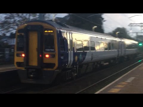 *CLASS 158* Trains at Layton Station (26/10/2020)