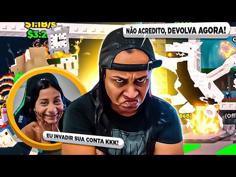INVADI A CONTA DA MINHA MÃE JUNTO COM MINHA IRMÃ E R0UBEI TODOS OS BRAINROTS SECRETOS DELA KKKK! 😟🔥