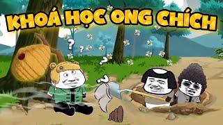 GẤU HÀI HƯỚC - Phần 157: Khóa Học Ong Chích | Phim hoạt hình gấu trúc meme mặt bựa siêu buồn cười