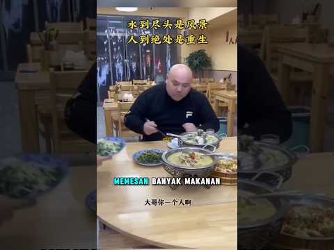 Pelanggan Ini Memesan Banyak Makanan Sendiri, Ternyata Alasannya?