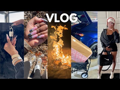 VLOG: ALWAYS WORKIN' 💰 + CABIN TRIP + DINNER + LUXURY UNBOXING | Boujee Barbiee