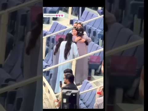 Afridi’s adorable daughter appears in front of the camera for the first time #shorts