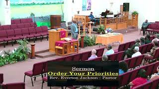 Sermon Sunday, June 28, 2026 "Have Your Priorities Right"