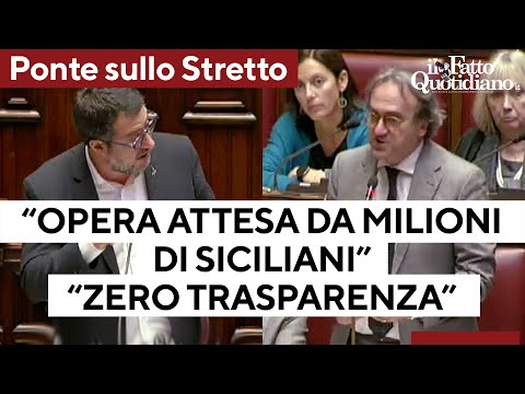 Ponte sullo Stretto, Bonelli vs Salvini: "Totale mancanza di trasparenza. Perché ha cambiato idea?"