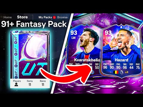 91+ FANTASY GUARANTEE PACKS! 😨 FC 25 Ultimate Team