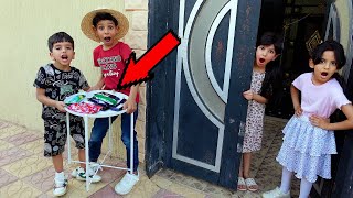 الاولاد المشاغبين ياخذون ايسكريمات البنات !!