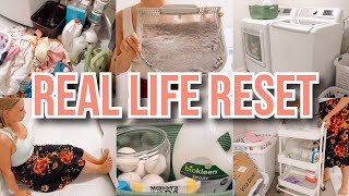 Cleaning & Decluttering a Neglected Space 🧺 | Real Life Reset