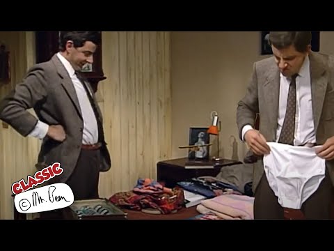 Mr Bean is Packing | Mr Bean Funny Clips | Classic Mr Bean