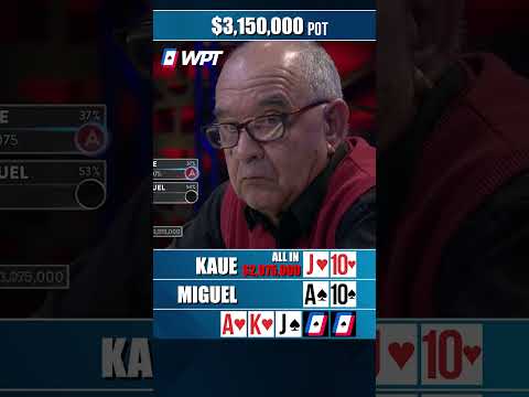 ROYAL FLUSH Draw For 5,225,000 Pot! #shorts