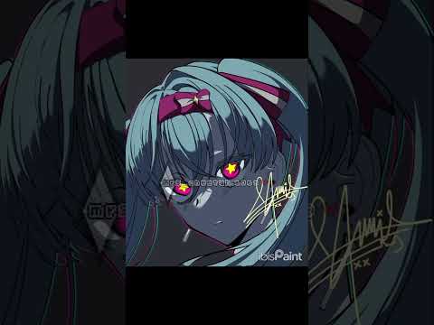 #artstyle #digitalart #art #speedpaint #fanart #ibispaintx #miku #vocaloid