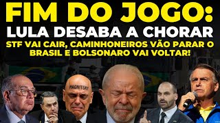 🚨 Lula chora e ENTREGA o JOGO: STF vai cair, caminhoneiros vão PARAR o Brasil e Bolsonaro volta!