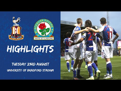 Highlights: Bradford City v Blackburn Rovers