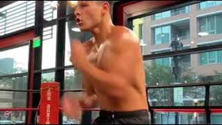 اقوى تمارين الملاكم الامريكي  Ryan Garcia في ستعدادته لنزاله القادم