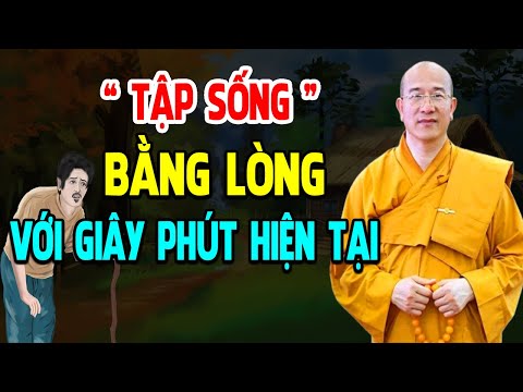 Tập Sống Bằng Lòng Với Hiện Tại ''Sẽ Có Hạnh Phúc'' - Pháp Thoại Thầy Thích Trúc Thái Minh