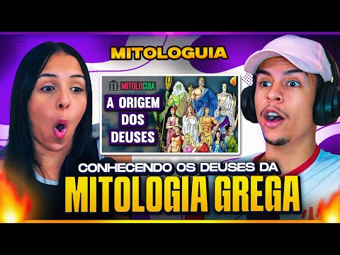 A Origem dos Deuses - MITOLOGIA GREGA | [Casal Jounin React] 🔥