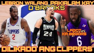 Lagot ka Dillon Brooks  kay LeBron,Clippers walang pag-asa sa 2nd round ng playoffs.