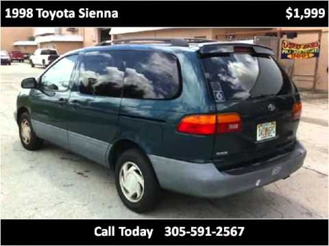 1998 Toyota sienna power window problems