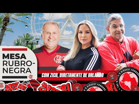🔴 AO VIVO: MESA RUBRO-NEGRA COM ZICO | 22/06