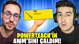 POWERTEACH'İN AWMSİNİ ÇALDIM! (ÇILDIRDI!) PUBG MOBILE