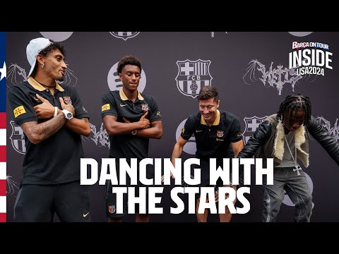 DANCING WITH REMA + TRIP BACK TO BALTIMORE | INSIDE TOUR (day 8) | FC Barcelona 🔵🔴