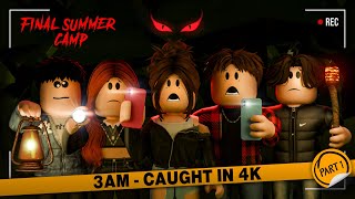 Summer Camp Turned Into Horror CAMP at 3 AM (Caught on Camera), EP 1 | roblox brookhaven 🏡rp