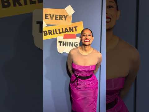 Tracee Ellis Ross EVERY BRILLIANT THING Broadway Debut!