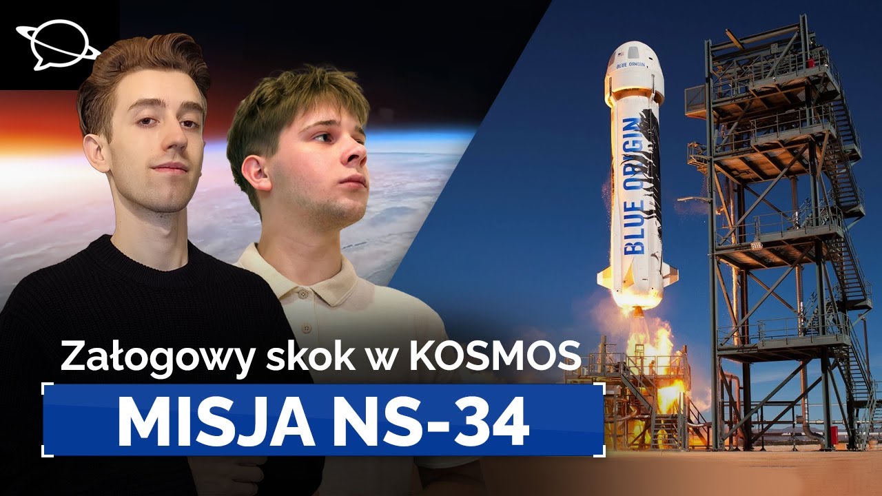🔴 Kosmiczni turyści lecą ponad Linię Kármána! | NS-34