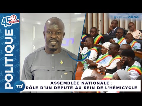 45" TDi : Rôle d'un député au sein de l'hémicycle avec M. Ousmane Diop, député PASTEF