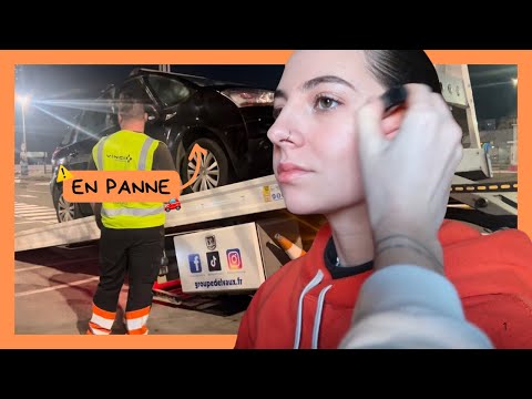 En panne sur l’autoroute … / vlog ⚠️