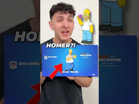 The Simpsons Are Coming To Fortnite?!😳