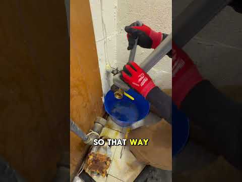 replacing a 100 year old shut off valve #plumbing
