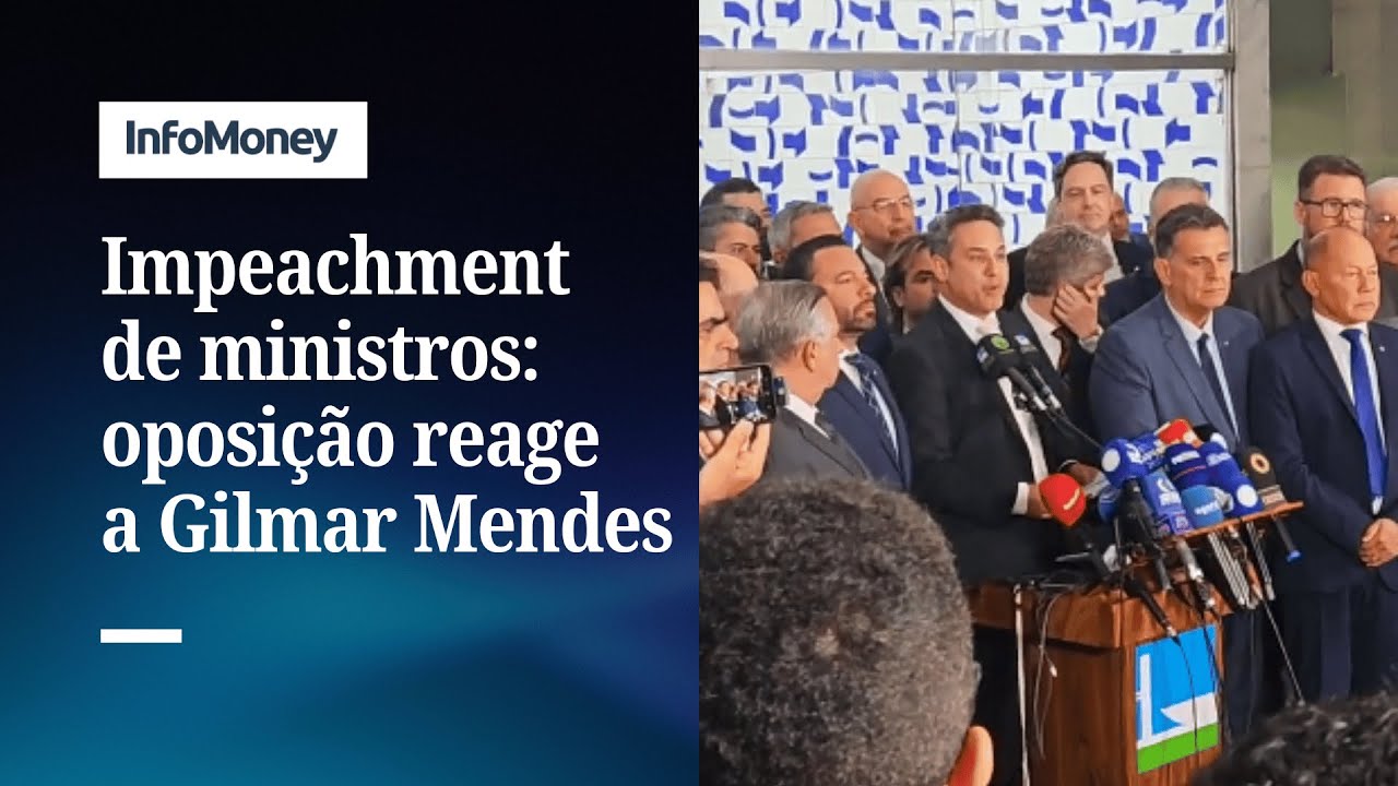 Oposição articula PEC para retomar poder de impeachment de ministros do STF | InfoMoney News