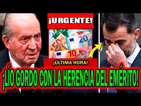 🔴¡SE HA LIADO! CON HERENCIA DEL EMÉRITO JUAN CARLOS I DEJA PÁLIDA A DOÑA SOFÍA Y FELIPE VI