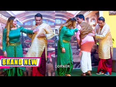 Qaiser Piya and Khushboo Khan | Amjad Rana New Stage Drama Masala Khusboo Wala | Comedy Clip 2025