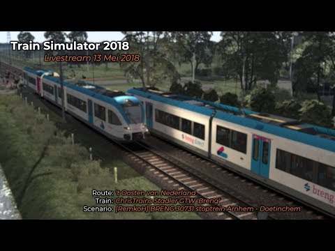 RemkoH BRENG 30731 stoptrein Arnhem Doetinchem Livestream 13052018
