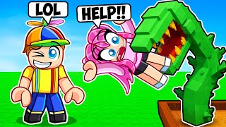 I Trolled My Crush in Grow a Garden!