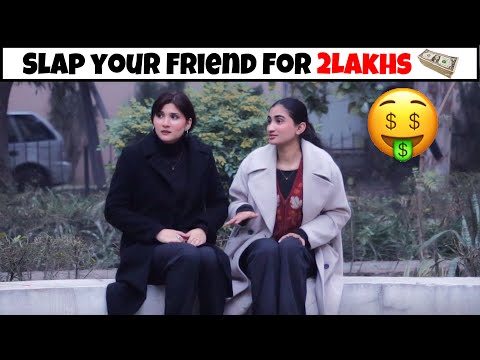 Loyalty Test On Cute Girls 😞 | Slap Your Friend For 2 Lakhs | 😌 @nonscriptedpranks