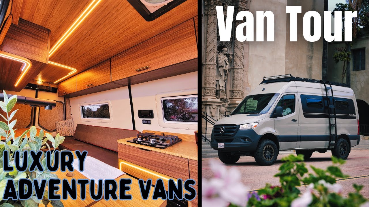 Luxury and Elegant Beach Adventure Van