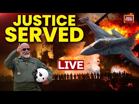 LIVE: Operation Sindoor Serves Justice | India Airstrikes Pakistan | Pahalgam Terror Attack Revenge