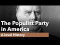 Populist Party and 1896 Election