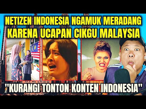 NETIZEN INDO DI SOUND WARGA SENDIRI BEBERKAN FAKTA CIKGU MALAYSIA