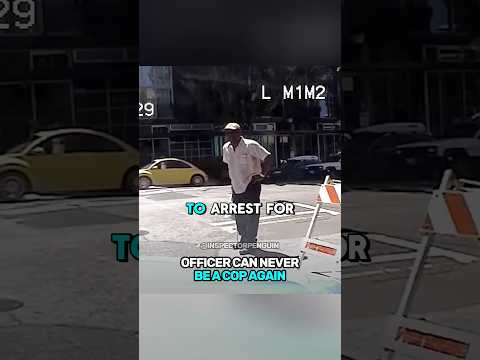 Officer Can Never Be A Cop Again 🤯