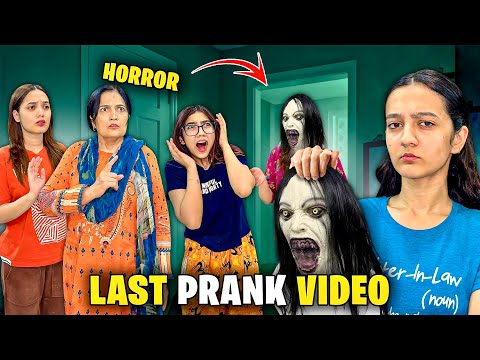 This is my LAST PRANK VIDEO😰|Horror Prank with Zainab😱 |Mirchi ko ghr say nikal dia😡| Sistrology