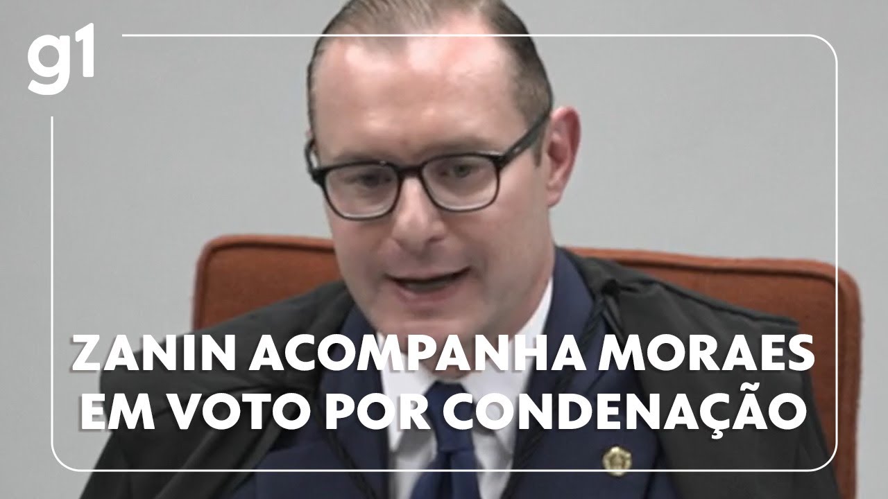 Zanin acompanha Alexandre de Moraes em voto por condenação