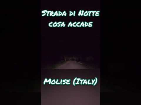 Ecco cosa accade nelle strade di notte in Basso Molise (Italia) #shorts