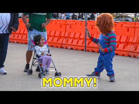 Scaring Kids on Halloween!
