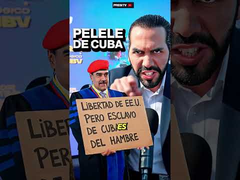🔥Maduro presume soberanía pero Bukele le dice PELELE de Cuba