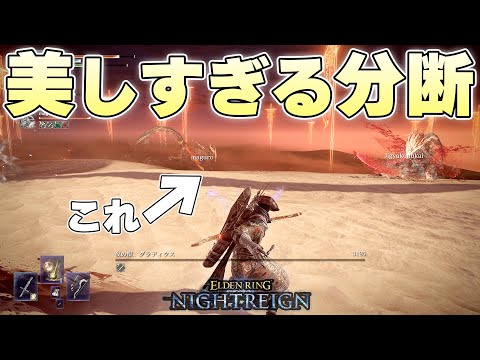 3体に分裂した後の常夜グラディウスを上手く分担できた時の気持ちよさがこれ【ELDENRING NIGHTREIGN実況】