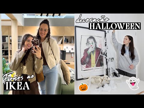 FOMOS ao IKEA, DECORAR para o HALLOWEEN, TROCAR o ROUPEIRO | Joana Gentil