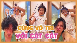 Mười vạn câu hỏi 'tào lao' của ba Khánh khiến Cát Cát cũng vô tri theo